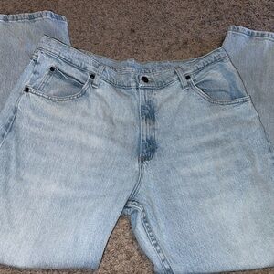 Men’s Wrangler Jeans size 36 X 30 light wash